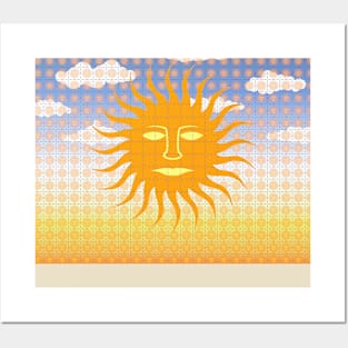 Orange Sunshine Blotter Posters and Art